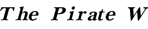 Font : NewBaskerville-Bold-Italic 2 Custom Text : The Pirate Way Test your own text here Click to download or to view this font on a tshirt that can be custom printed in Bali